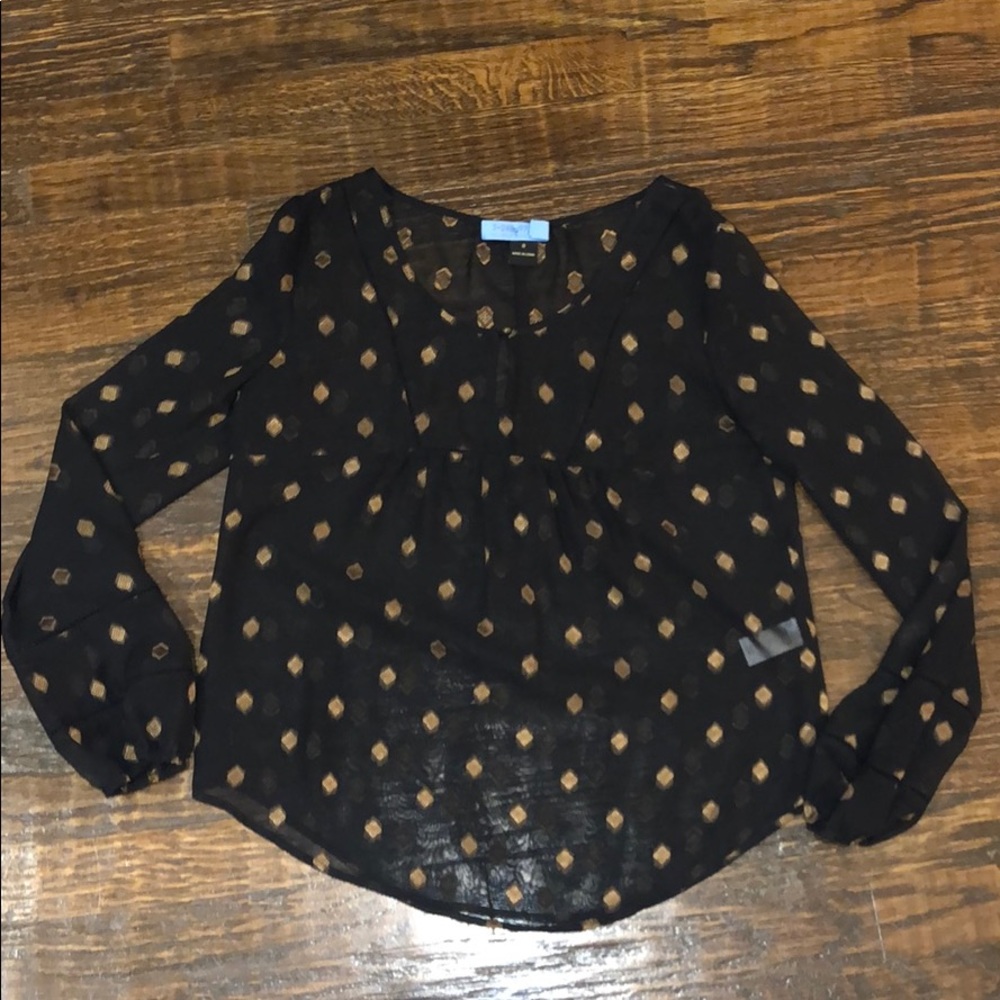Sheer Lucky Brand Shirt